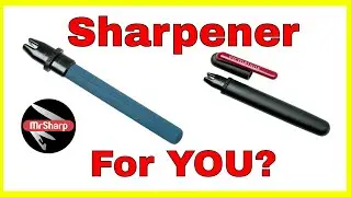 Victorinox dual knife sharpener - How to sharpen a pocket knife?