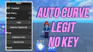 New Blade Ball Script Roblox | New Parry Hit Effect Auto Curve Auto Open Crates