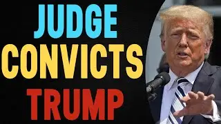 The judge finally charged Trump