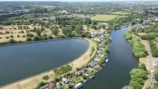 Drone Footage from Laleham Park