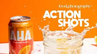 How to take action shots for your food photos 