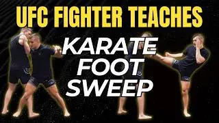 Karate for MMA - Outside Foot Sweep Takedown