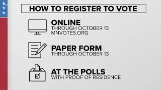 How to register to vote in Minnesotas 2020 election