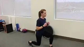 Forward Lunges Exercise Demonstration