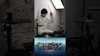 Attack On Titan Season (Shingeki no Kyojin): 4 Part 2 OP | Drum Cover #Shorts