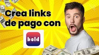 Crea un link de pago con Bold (Recibe tarjetas débito y crédito) 🛒