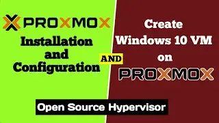 Proxmox Install | Proxmox Windows 10 | Proxmox Tutorial | Proxmox Installation Step by Step