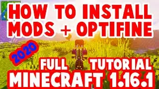 How to Install Mods + Optifine + Shaders 2020 : Minecraft 1.16.1 : Full Tutorial