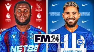 We Build INSANE Teams Rebuilding Crystal Palace vs Brighton