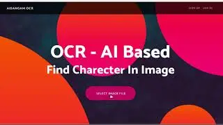 Optical Character Recognition using Python | AI SANGAM