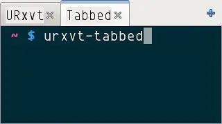 URxvt Tabbed