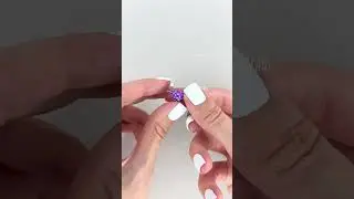 Мини амигуруми Черника из бисера крестиком #asmrvideo #nailart #beading #бисер #diy