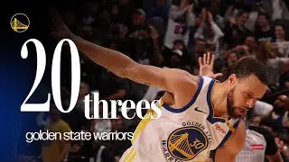 Golden State Warriors Drain 20 Threes in Win Over Kings