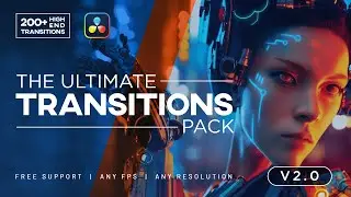 [DP669] The Ultimate Transitions Pack - DaVinci Resolve - Promo