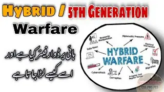 What is Hybrid or 5th Generation warfare ? | Hybrid warfare / 5th Generation warfare explained