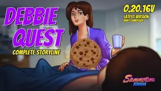 Debbie Complete Storyline | Summertime Saga 0.20.16 | Debbie's Full Walkthrough (2023)