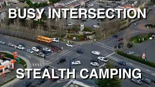 Busy Intersection Stealth Camping