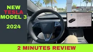 New tesla Model 3  | 2 minutes reviews