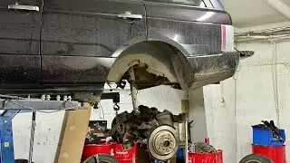 РЕМОНТИРУЕМ ПОДВЕСКУ И КУЗОВ НА RANGE ROVER. ПОЧЕМУ НЕТ НОРМАЛЬНЫХ СЕРВИСОВ И ВСЕ ТАК ДОРОГО?