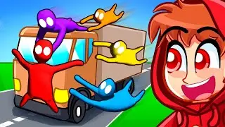 7 Friends on 1 Truck (Gang Beasts)