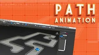 3Ds Max Path Animation | 3D Animation on a Path | Tutorials