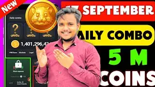 Hamster Kombat Daily Combo 17 September | 16th to 17 September | Hamster Daily Combo Today 17 Sept