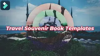 Filmora 13 - Travel Souvenir Book Templates