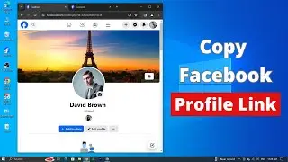 How to Copy Facebook Profile Link on PC