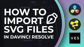 How to import SVG file in Davinci Resolve