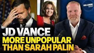 JD Vance OFFICIALLY MORE UNPOPULAR Than Sarah Palin!!!