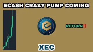 XEC ECASH CRAZY PUMP COMING IN 2024‼️ XEC CRYPTO GO TO RIPPING HIGHER‼️ ECASH CRYPTO PRICE SOARING