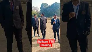 Indian Railway TTE Training #railway #tte #srcctc