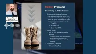 #Military Benefits & Credentialing Assistance #militaryappreciationmonth #militarywife #ittraining