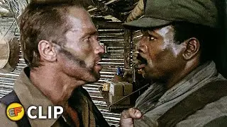 Dutch & Dillon - "My Men Are Not Expendable" - Argument Scene | Predator (1987) Movie Clip HD 4K