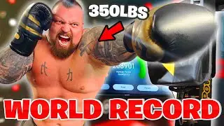 WORLDS ‘HARDEST’ PUNCH?!?! Ft. Eddie Hall + Brian Shaw