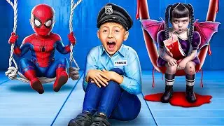 Superheroes Adventures: Spider-man vs Vampire in Jail