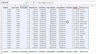 How to Use DSUM, DAVERAGE, and DCOUNT in Excel