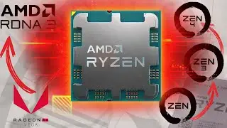 Сравнение мощных встроек AMD разных поколений (2400G vs 5600G vs 8700G)