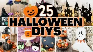 👻 BOO-tiful Halloween decor DIYS on a Budget!  Cute Dollar Tree Halloween Crafts You'll Love!