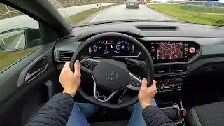 2021 Volkswagen T-Cross 1.5 TSI R-Line - POV test drive