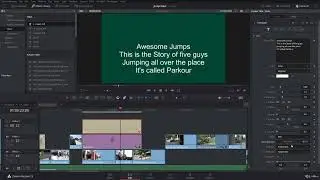 Davinci Resolve Tutorial 114 Tip Fusion Text How to Roll and Scroll