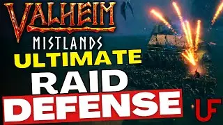 Valheim Mistlands | BEST Base DEFENSE against RAIDS | Guide | Gameplay