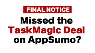 LAST CHANCE: Exclusive TaskMagic Offer! (Same Price as AppSumo) ⏳