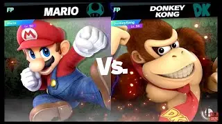 Super Smash Bros Ultimate Amiibo Fights – vs the World #2 Mario vs Donkey Kong