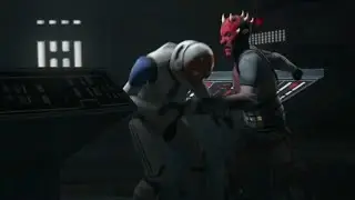 Darth Maul Vs The Clones Star Wars The Clone Wars Season 7 Episode 12