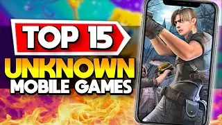 Top 15 NEW Unheard of Mobile Games Android + iOS