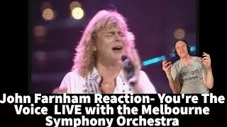 American Reacts to John Farnham - You're The Voice Song Reaction! 1st-Time Hearing!