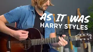 Harry Styles 'As It Was' acoustic guitar lesson