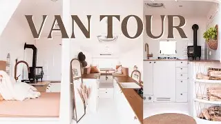 LUXURY VAN TOUR | Minimalistic Off-Grid Tiny Home for Fulltime Vanlife