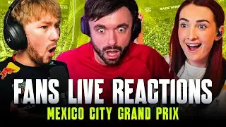 Fans Live Reactions to the 2024 Mexico City Grand Prix